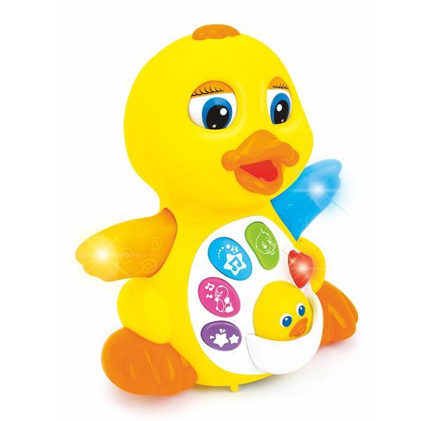 

Музыкальная игрушка Hola Toys Желтый утенок (KID_808) 15 x 12 x 21 см