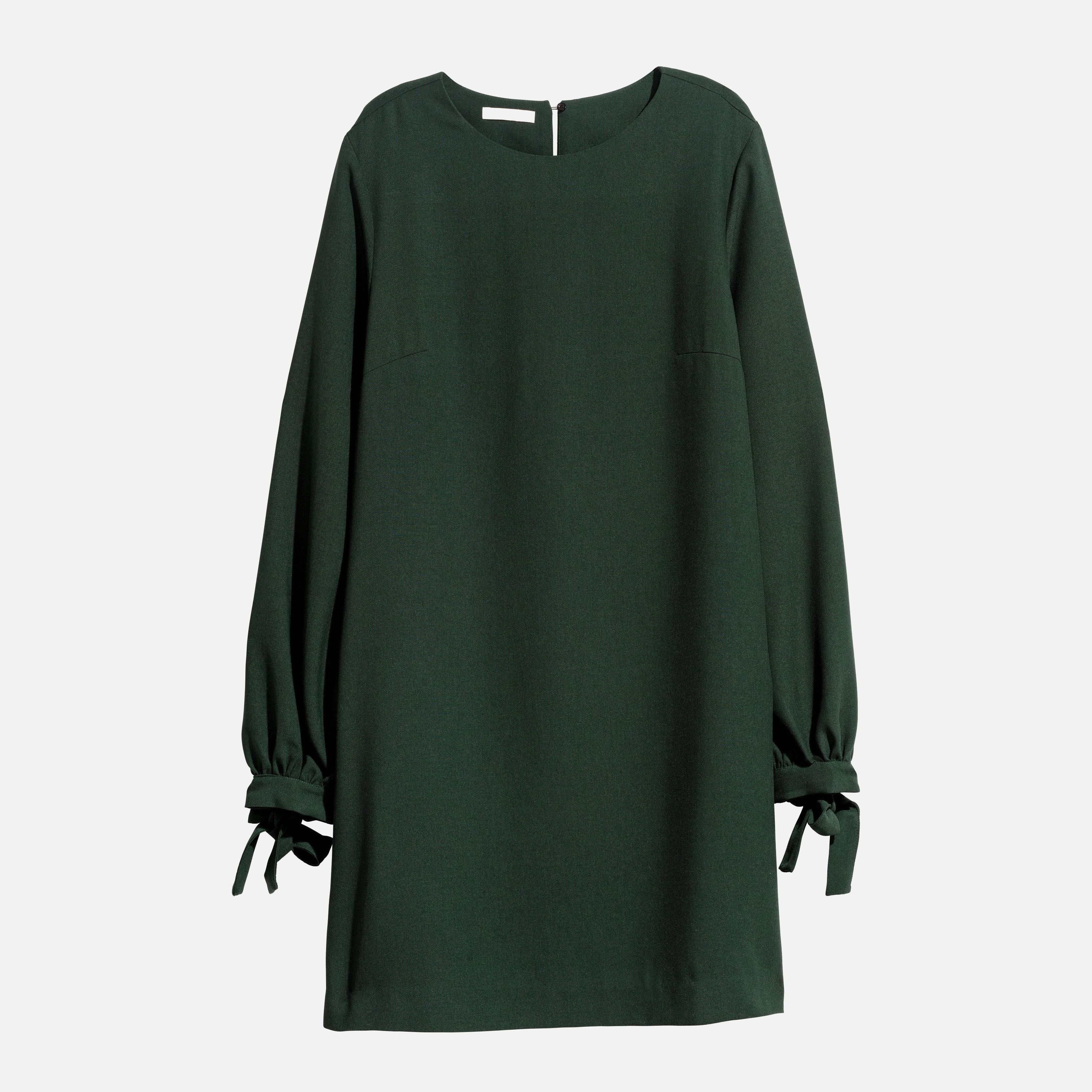 

Платье H&M 5758397-ACXO 46 Темно-зеленое