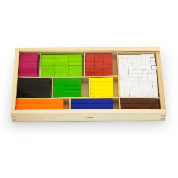 

Набор для счета Viga Toys Деревянные палочки Кюизенера, 308 шт. (KID_56166) 33 x 18 x 4 см