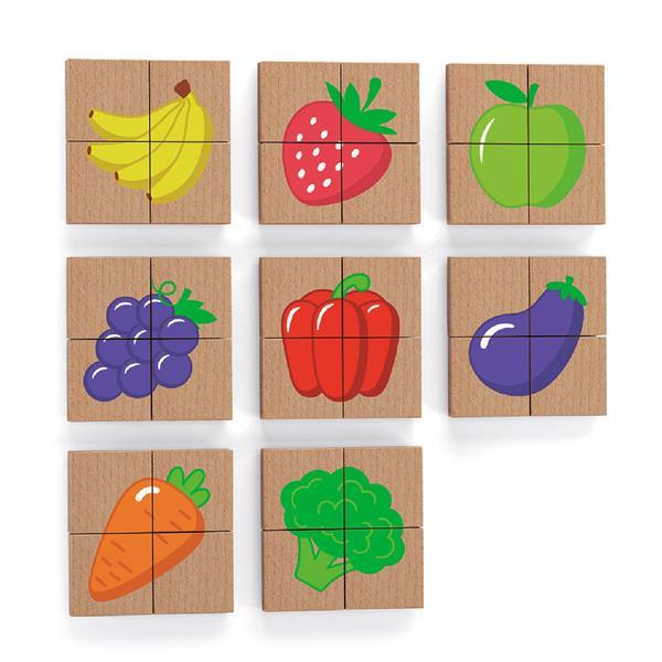 

Магнитные пазлы Viga Toys Фрукты, 32 эл. (KID_50700FSC) 18 x 26 x 5 см