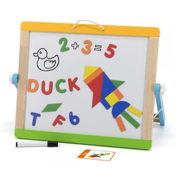 

Доска магнитно-маркерная Viga Toys на подставке (KID_44545) 49 x 45 x 6 см