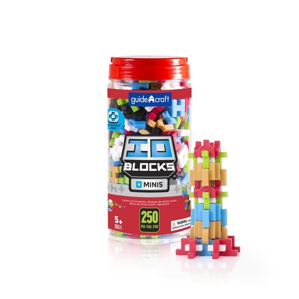 

Конструктор Guidecraft IO Blocks Minis с дополненной 3d реальностью, 250 деталей (KID_G9611) 21 x 10 x 10 см