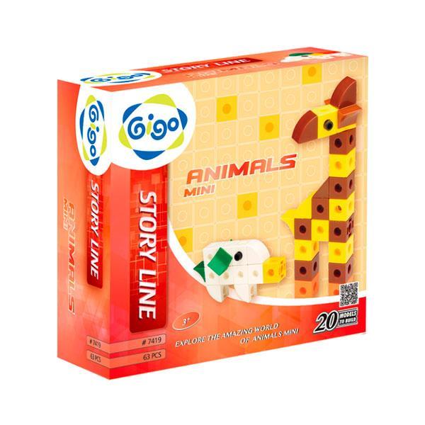

Конструктор Gigo Животные - Мини (KID_7419) 14 x 5 x 13 см