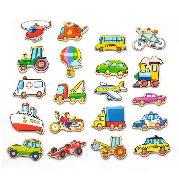 

Набор магнитов Viga Toys Транспорт, 20 шт. (KID_58924) 21 x 5 x 19 см