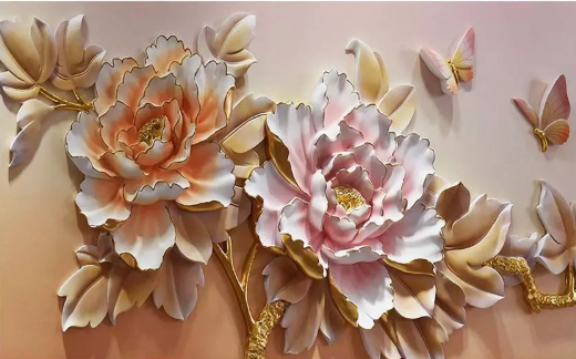 

Фотообои Walldeco Цветущий куст №dec-433 Волокно