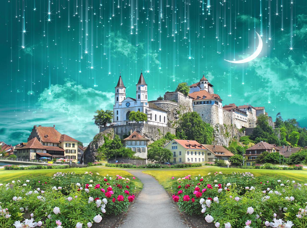 

Фотообои Walldeco Падающие звезды №38442 Гладь