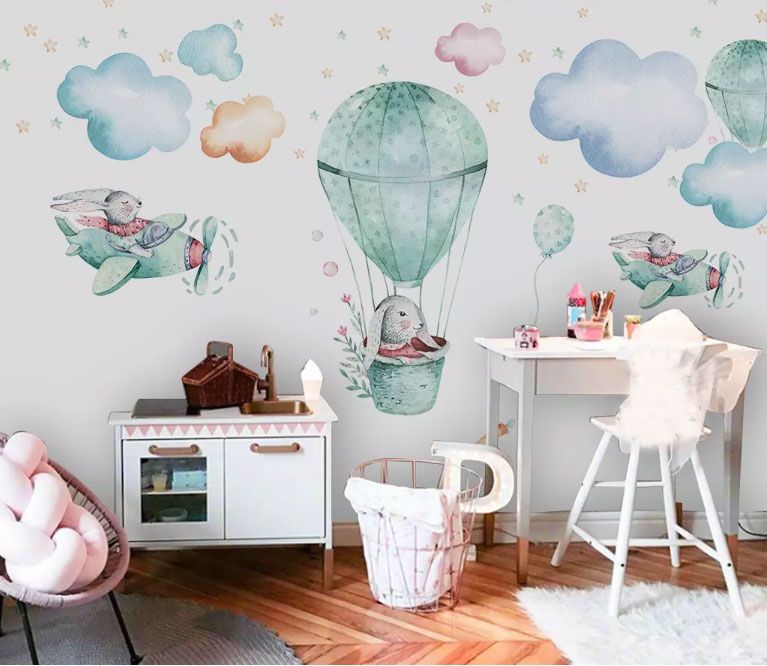 

Фотообои Walldeco Воздушный транспорт №dec-1357 Волокно