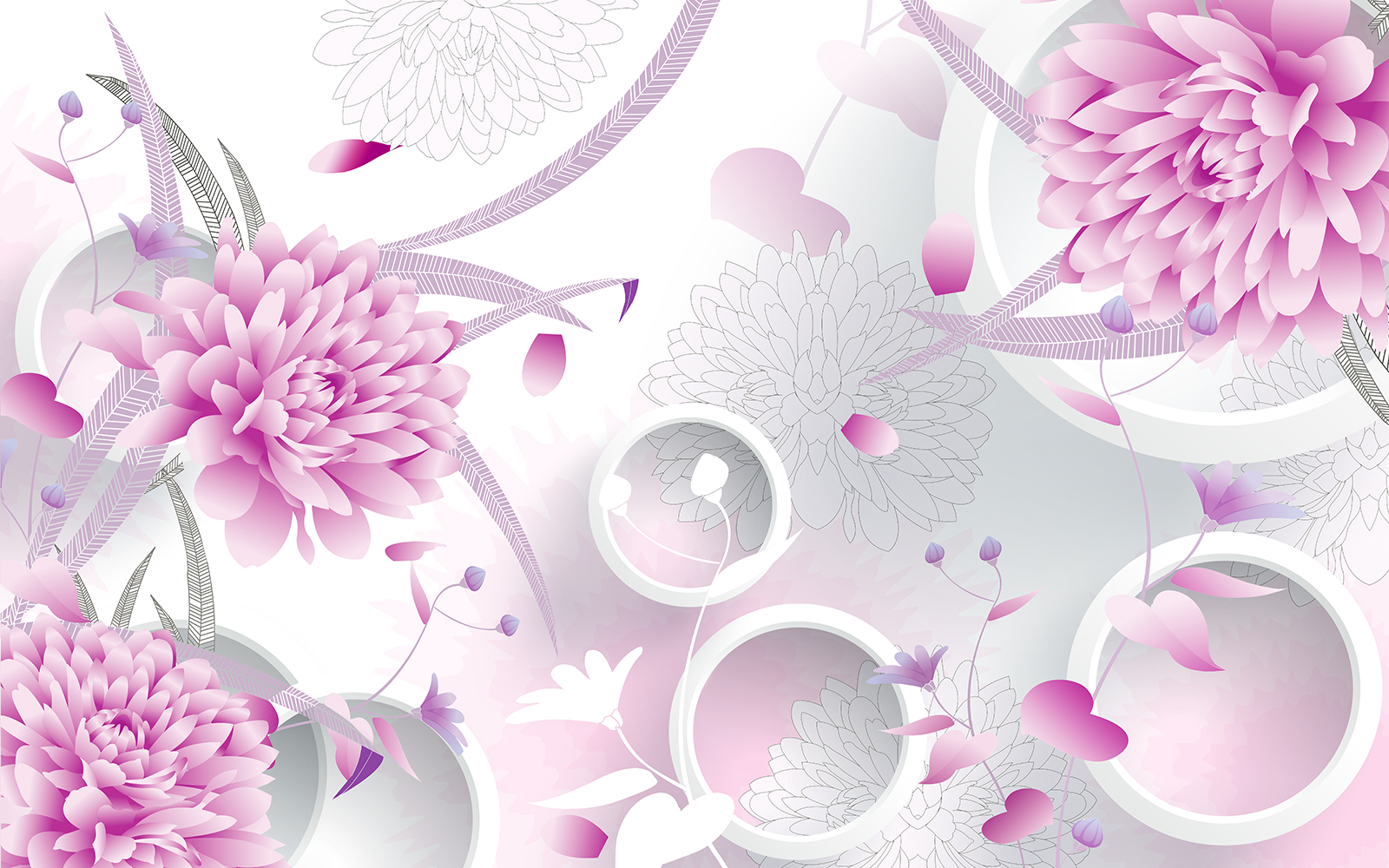 

Фотообои Walldeco Астры №38622 Бриз