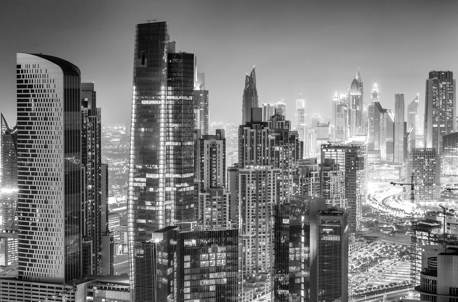 

Фотообои Walldeco Серый город №38098 Волокно