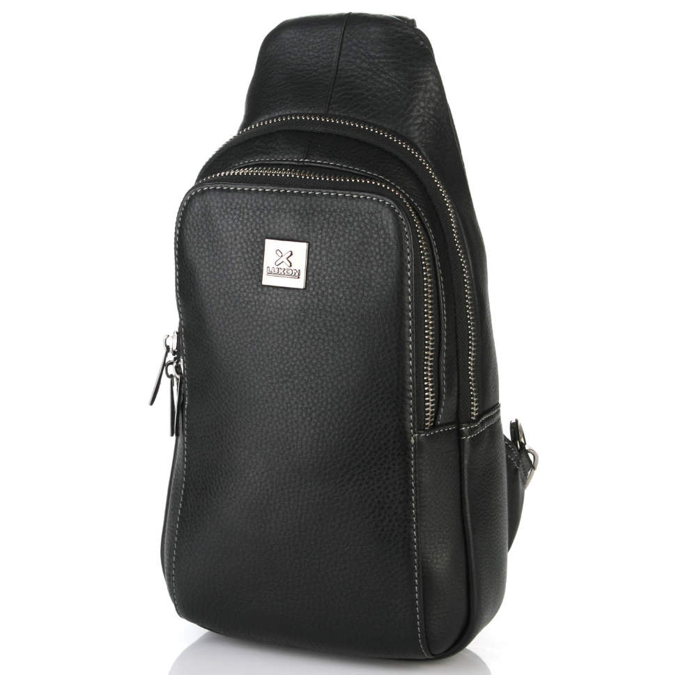 

Рюкзак на одно плечо LUXON Lx104839 Черный