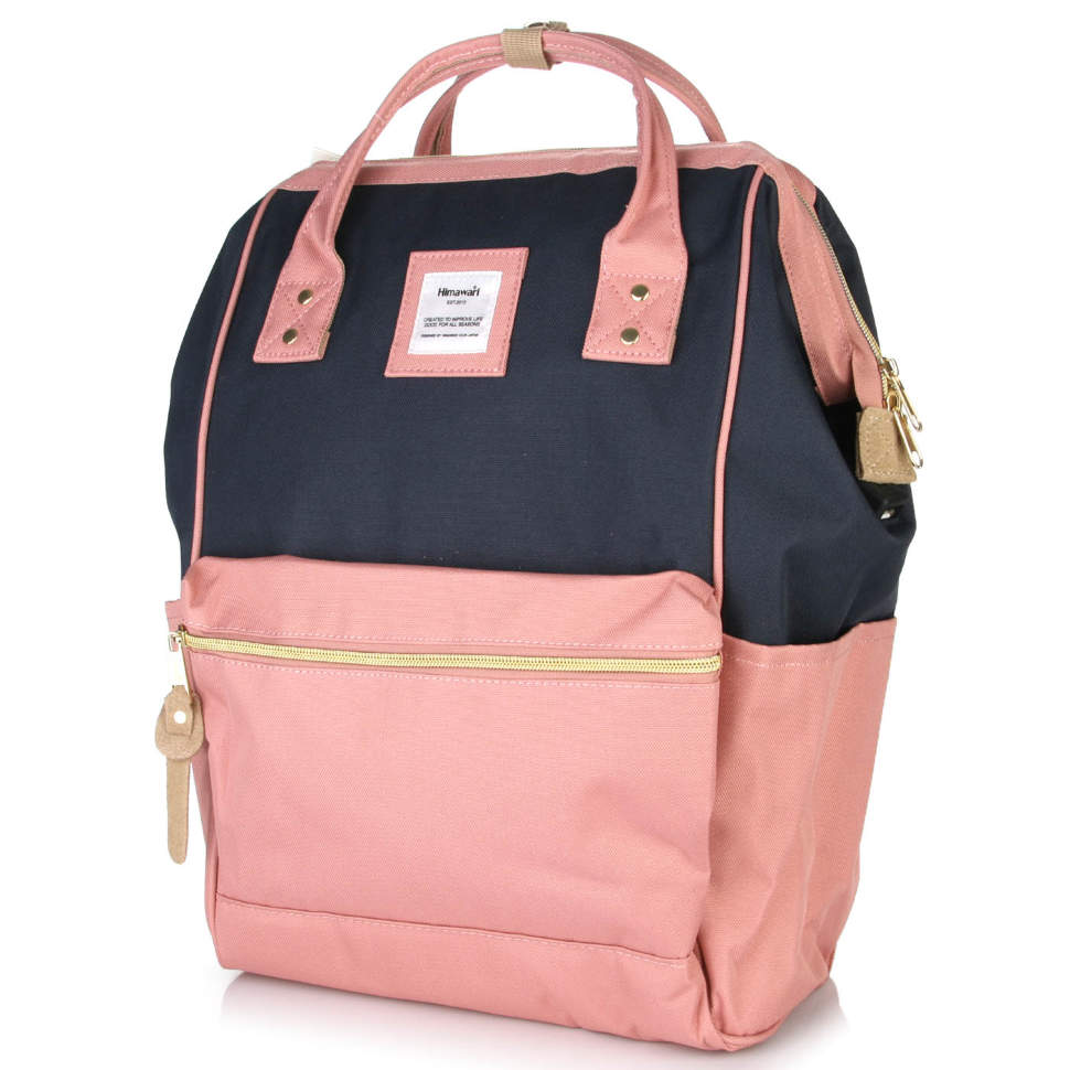 

Рюкзак HIMAWARI 9001 PINK/BLUE P/N-B Розовый