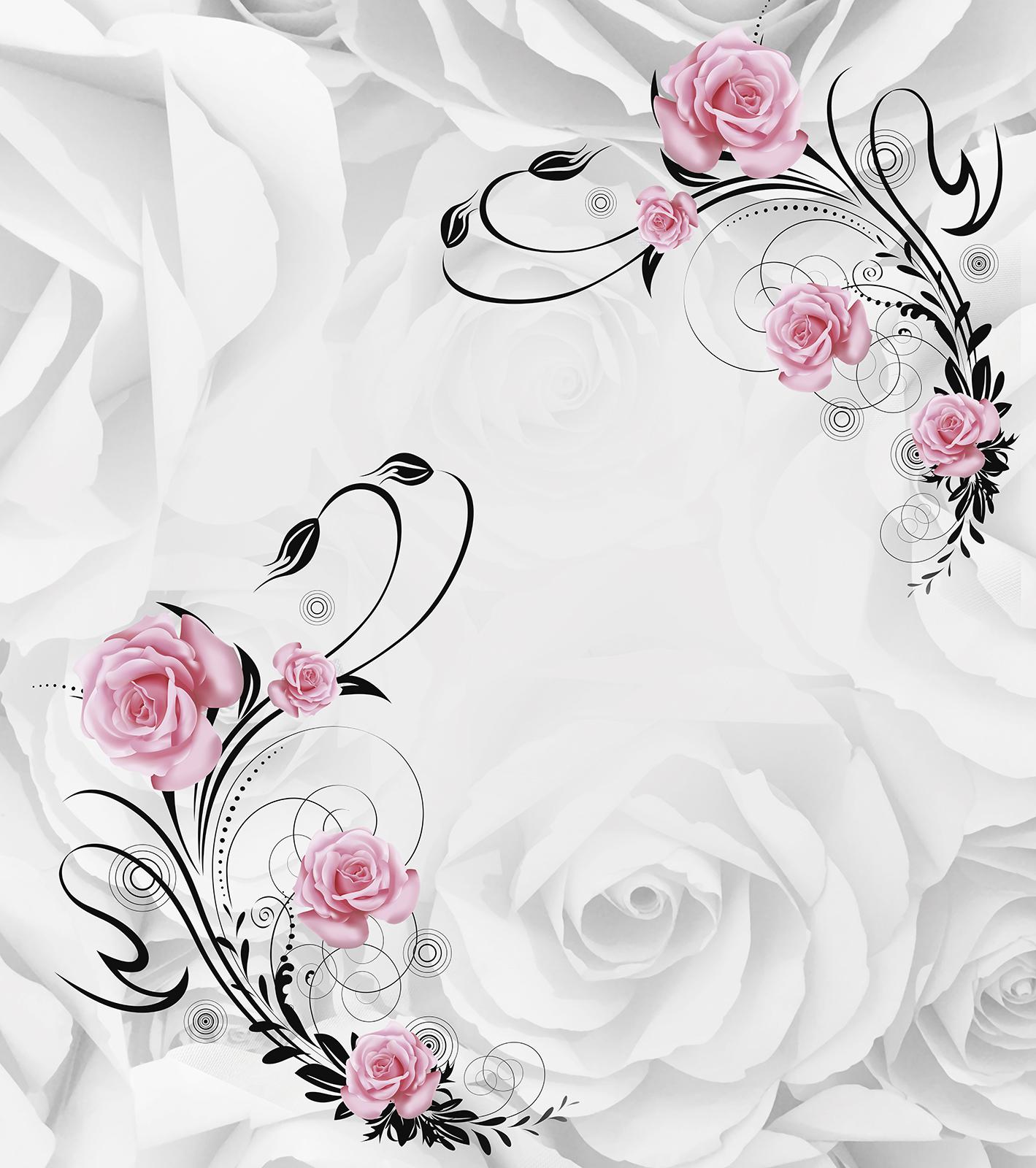 

Фотообои Walldeco Розовые розы №36802 Бриз