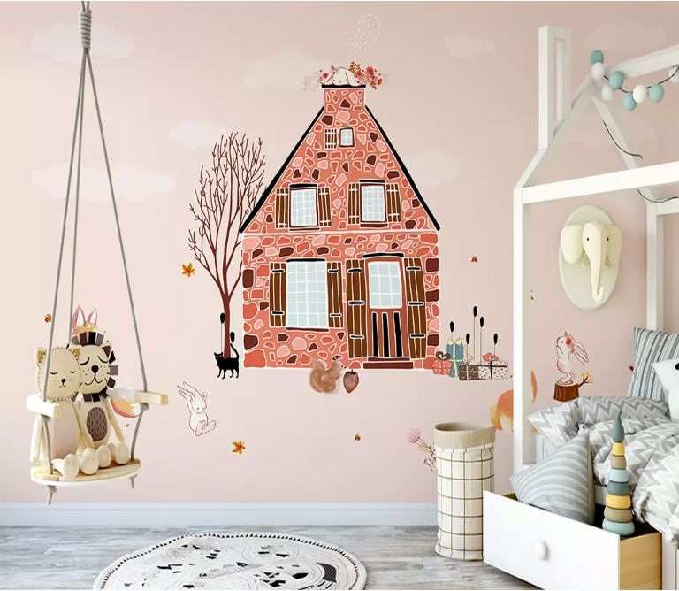 

Фотообои Walldeco Каменный дом №dec-1377 Деко
