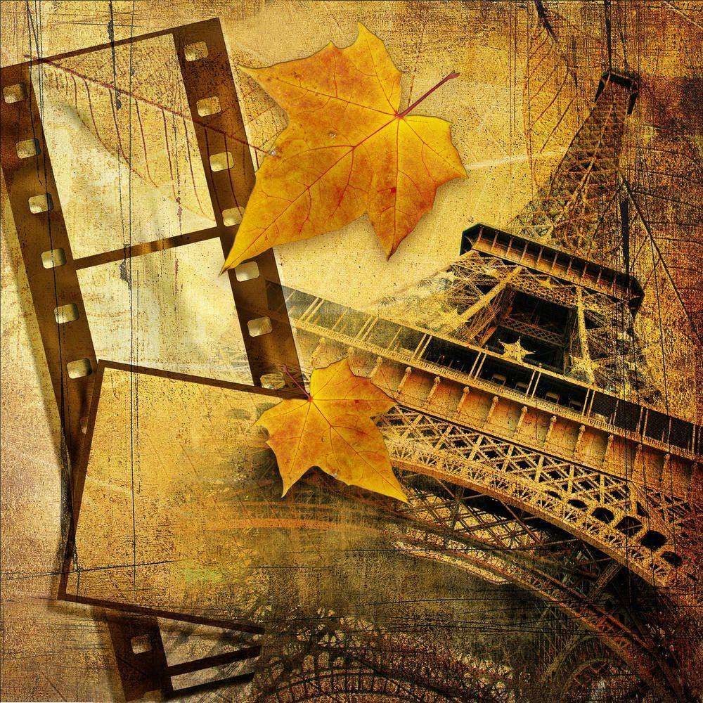 

Фотообои Walldeco Винтажное фото Париж №0144 Фреска