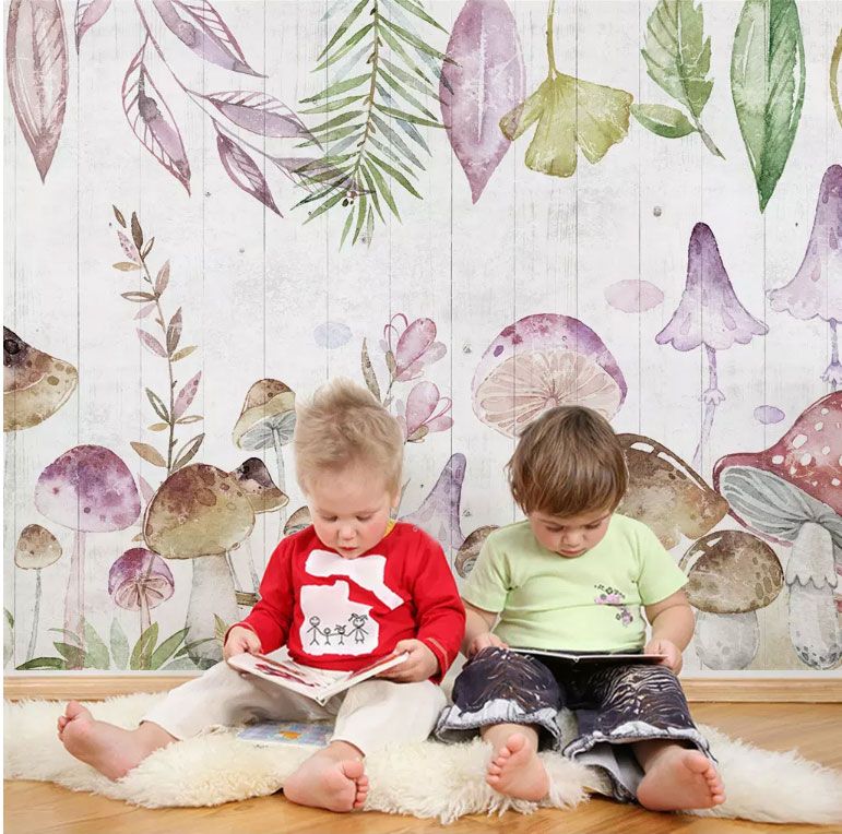 

Фотообои Walldeco Грибное место №dec-1396 Фреска