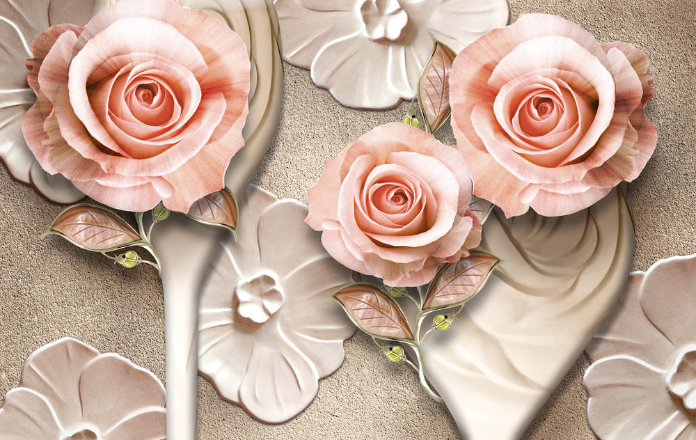

Фотообои Walldeco Чайные розы №30938 Бриз