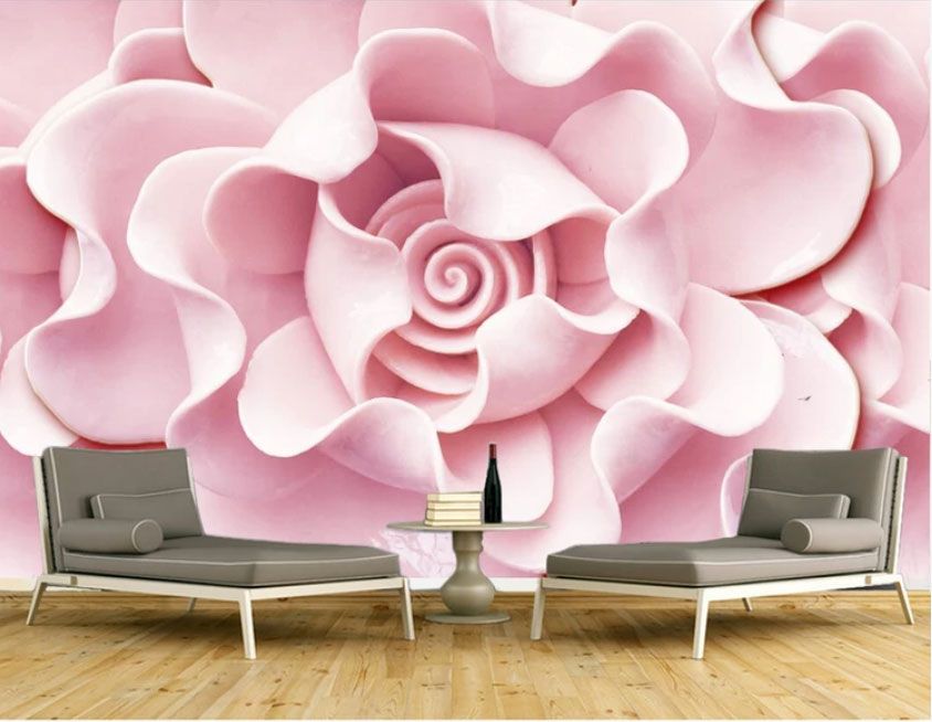 

Фотообои Walldeco Розовый искусственный цветок №dec-2143 Бриз