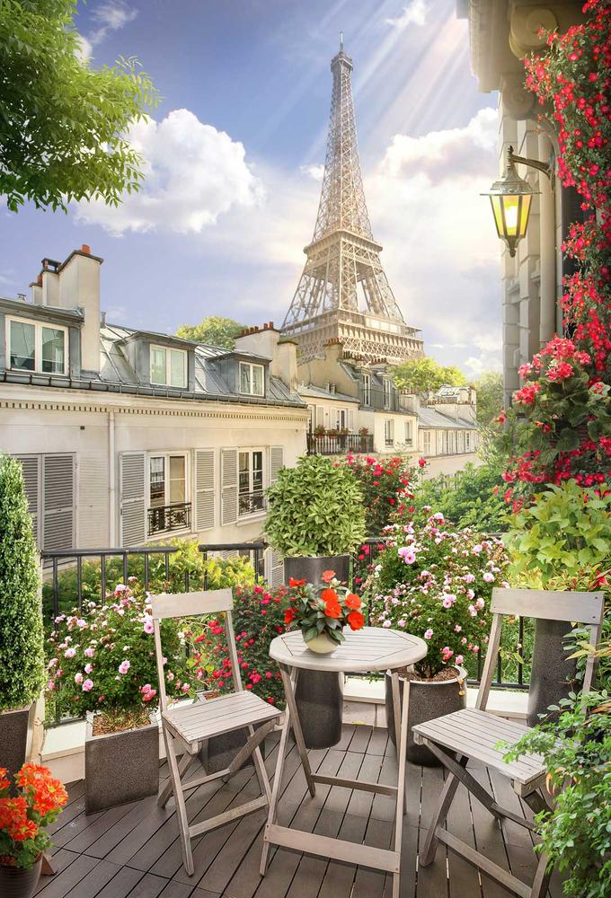 

Фотообои Walldeco Вид на Эйфелевую башню №30356 Гладь