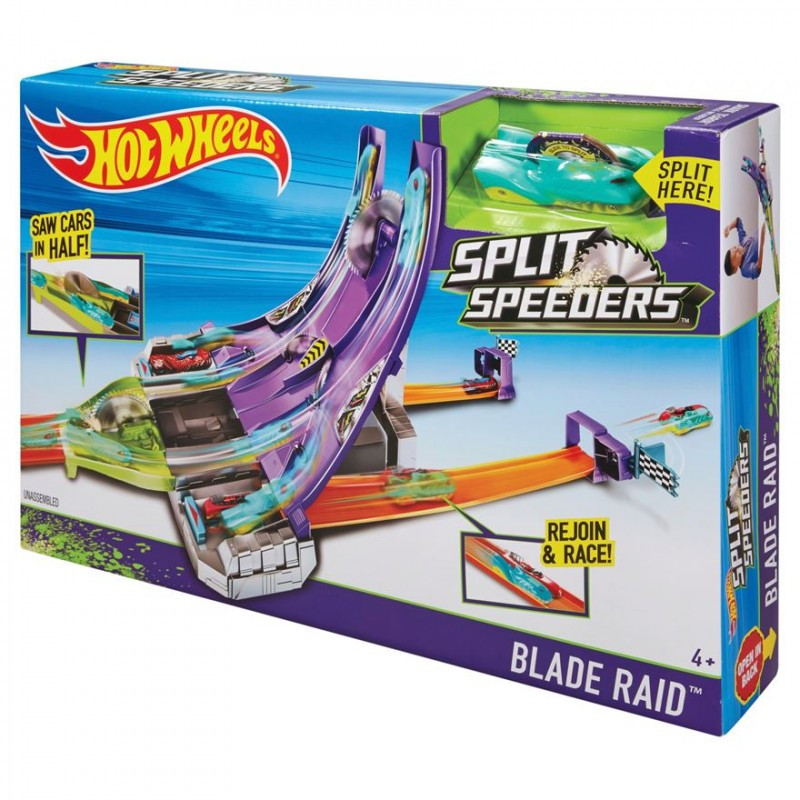 

Трек Hot Wheels "Острые лезвия" из серии "Молниеносные половинки" (DHY27)