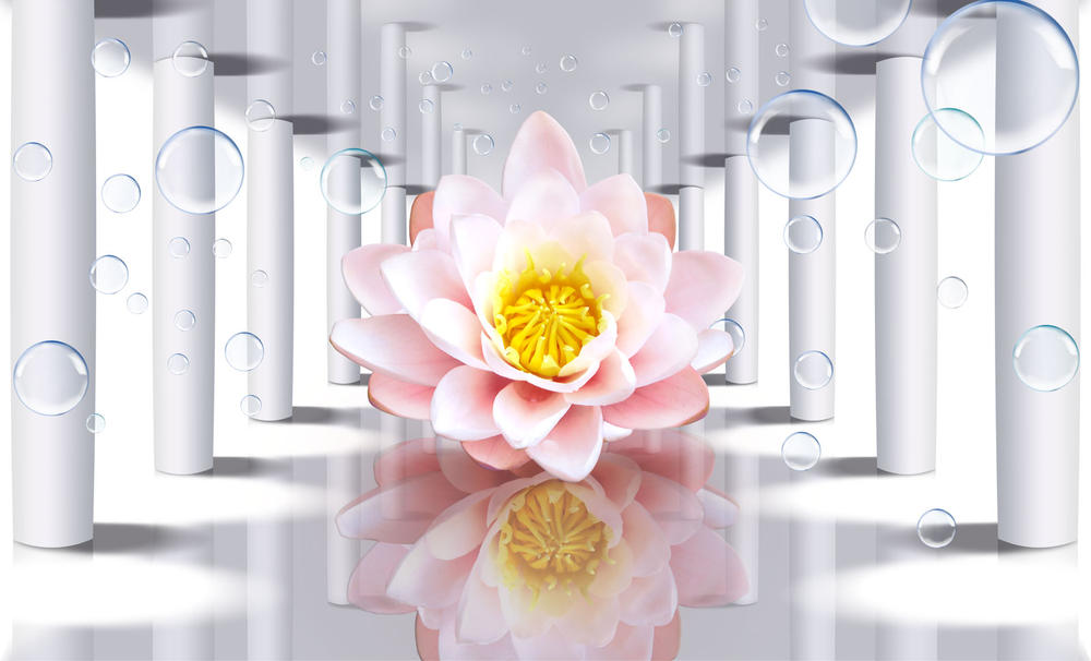 

Фотообои Walldeco Лилия среди колонн №30953 Волокно