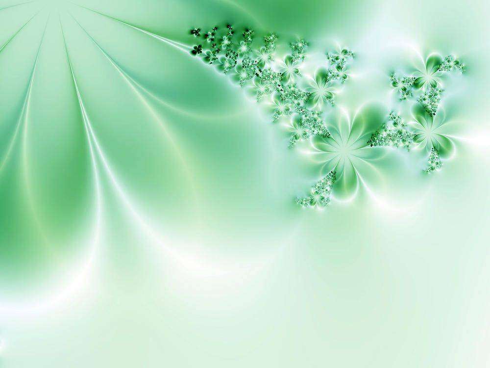 

Фотообои Walldeco Зелёный цветок №4790 Жаккард