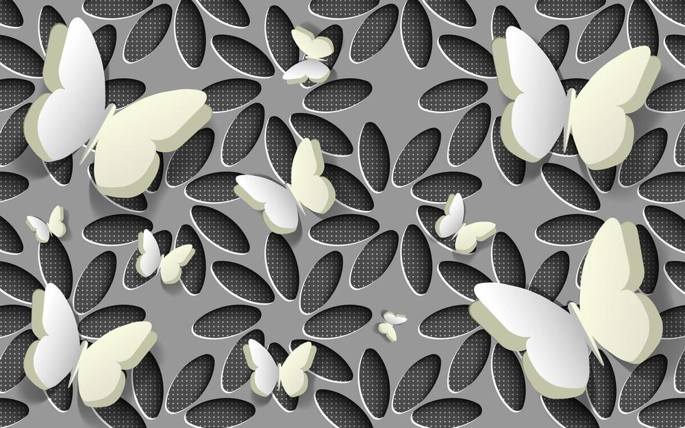 

Фотообои Walldeco Объемные бабочки №34424 Бриз