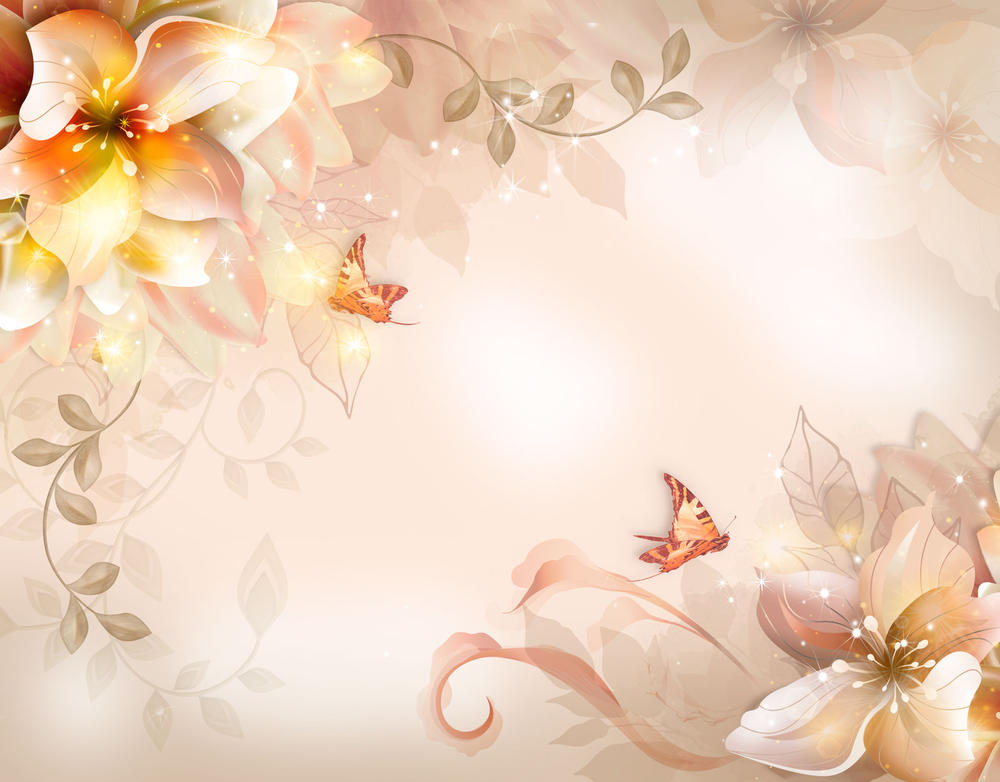 

Фотообои Walldeco Цветы в дымке №31017 Фреска