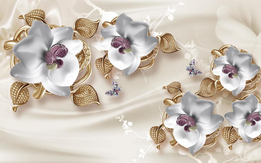 

Фотообои Walldeco Украшение №33880 Жаккард