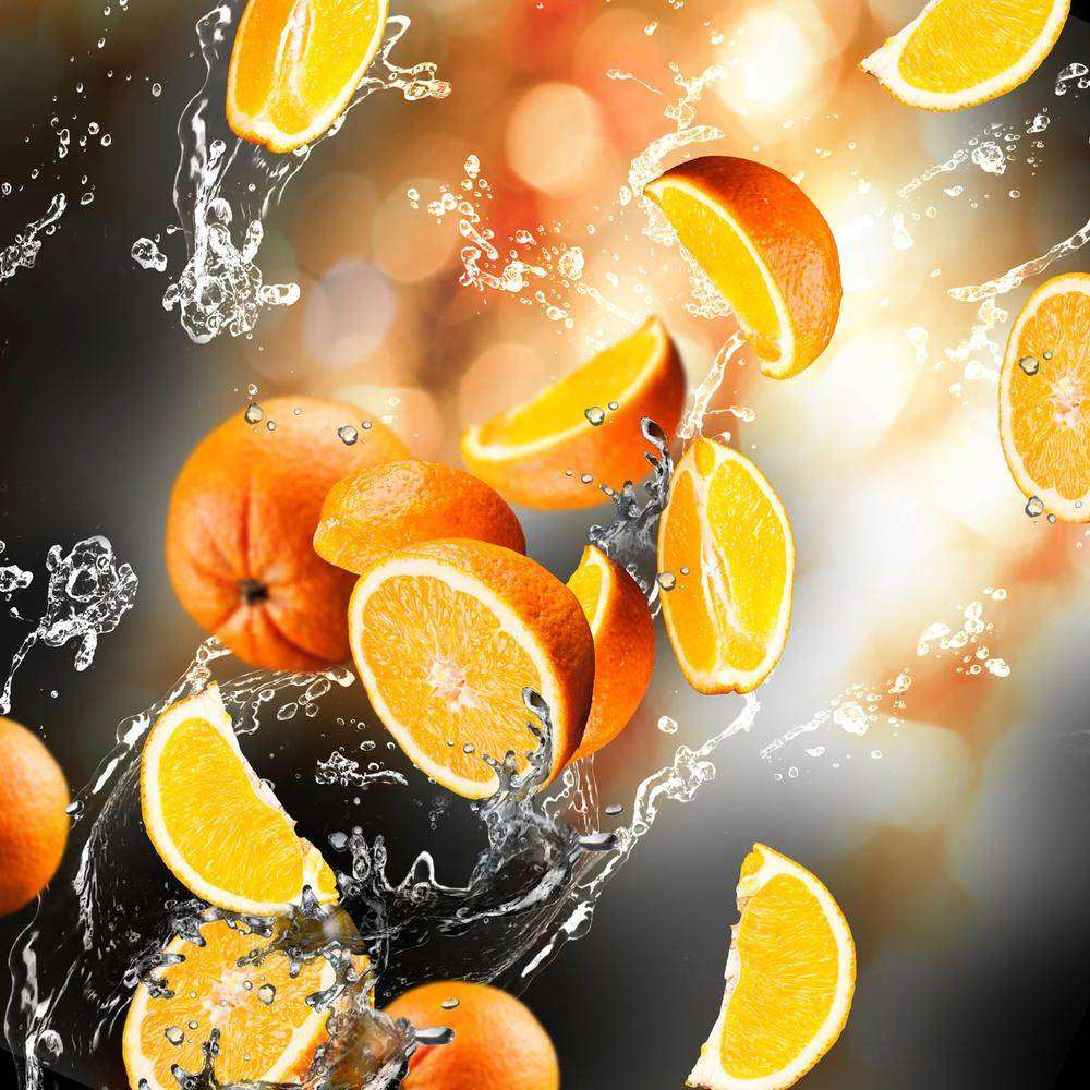 

Фотообои Walldeco 3д апельсин №29848 Мелкий песок с блестками