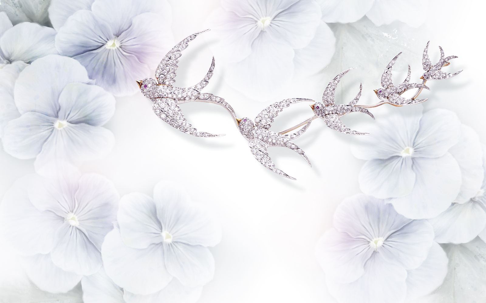 

Фотообои Walldeco Ласточки №38217 Волокно