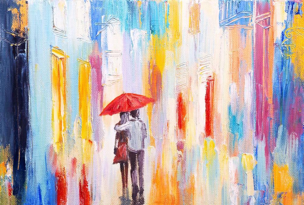 

Фотообои Walldeco Пара под зонтом №29266 Гладь