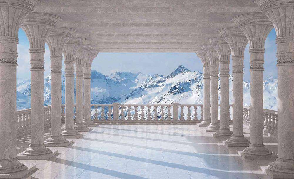 

Фотообои Walldeco Горы №des-36 Жаккард