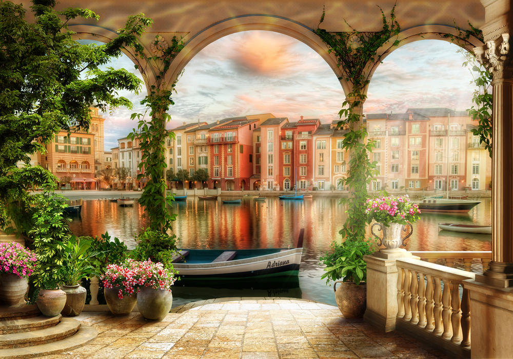 

Фотообои Walldeco Адриана №bur-247 Жаккард