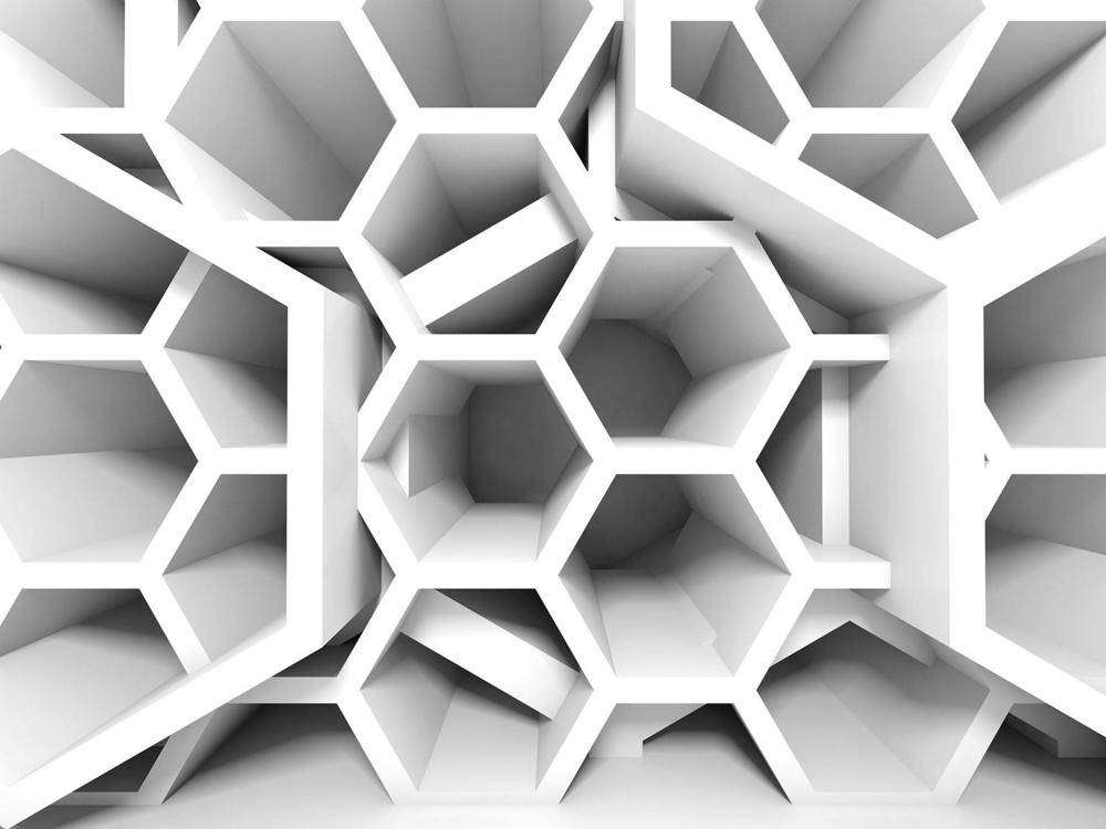 

Фотообои Walldeco Пчелиные соты №26466 Бриз