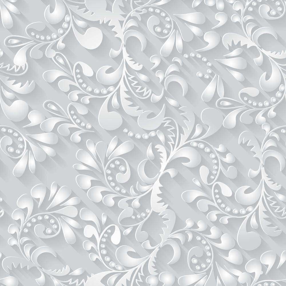 

Фотообои Walldeco Белый 3д фон №22642 Волокно