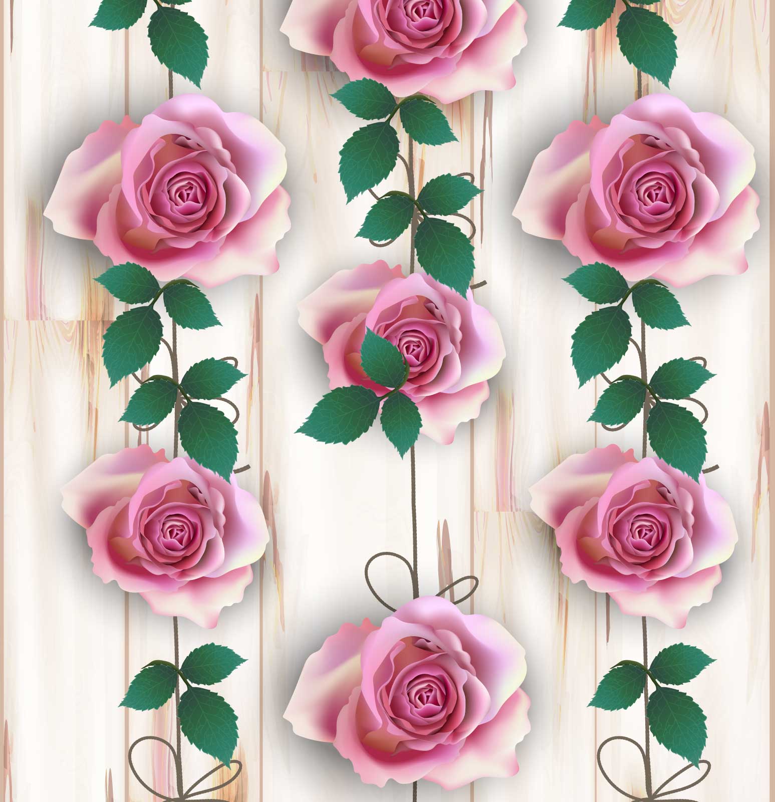 

Фотообои Walldeco Розы на нитках №39499 Жаккард