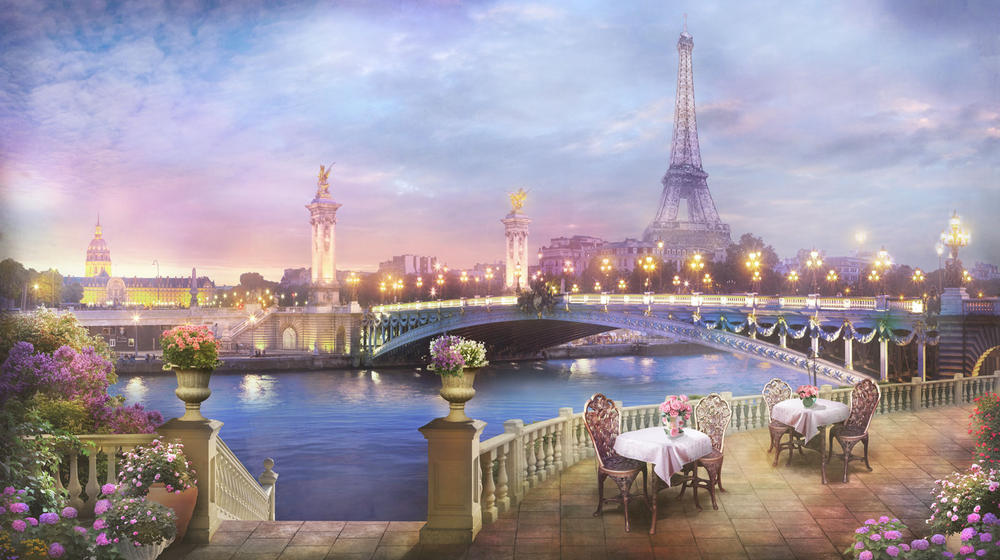 

Фотообои Walldeco Вид на Париж №30913 Бриз