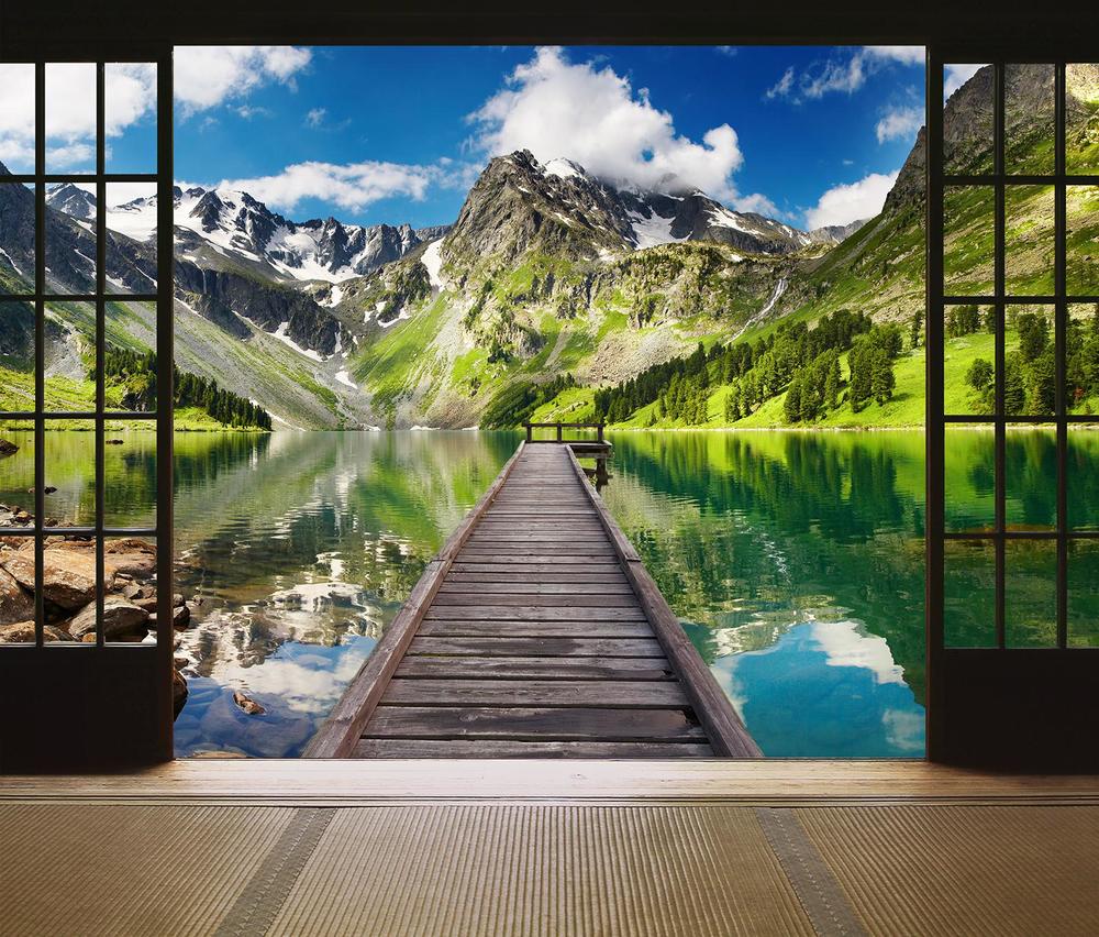 

Фотообои Walldeco Альпы №33350 Мелкий песок с блестками