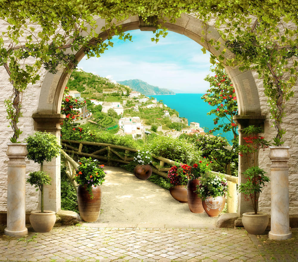 

Фотообои Walldeco Античная арка №31694 Фреска