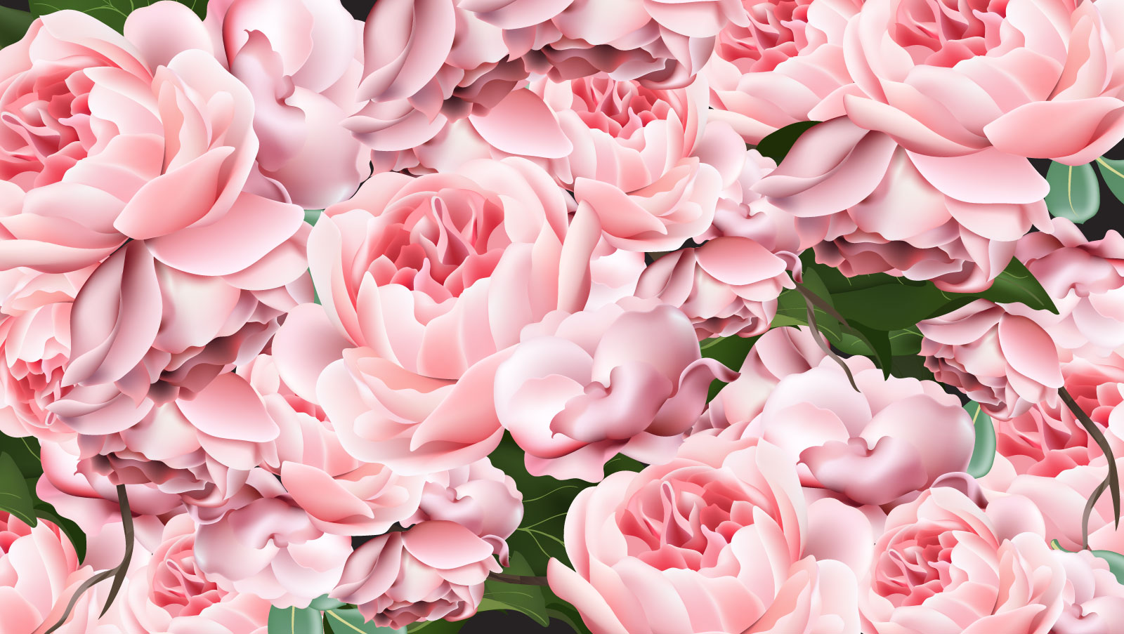 

Фотообои Walldeco Розовые цветы №39586 Лоск