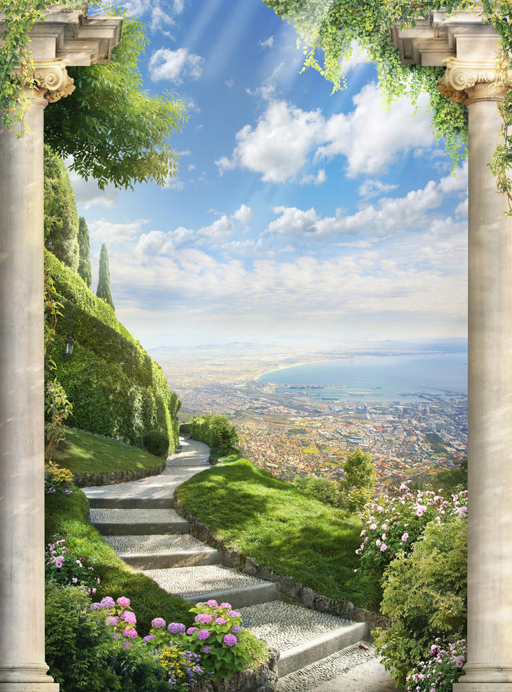 

Фотообои Walldeco Дорога с лестницей №30284 Бриз