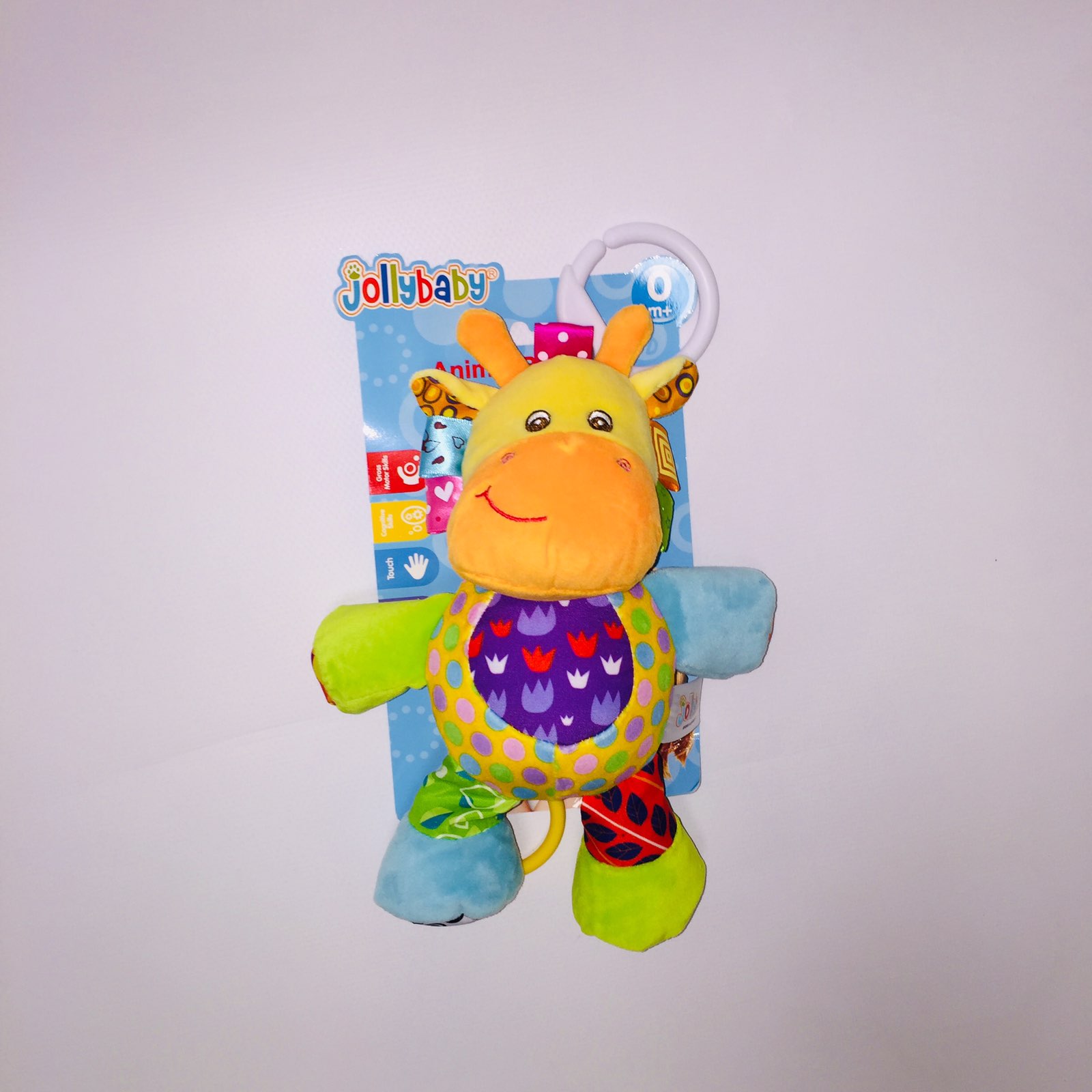 

Игрушка-подвеска яркая Коровка, Желтый, Голубой, Зеленый
