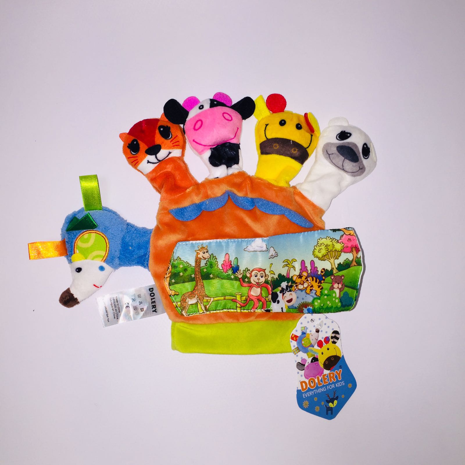 

Игрушка-рукавичка Ферма, Оранжевый