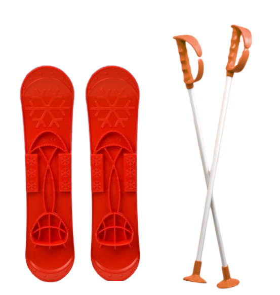 

Детские лыжи SKI BIG FOOT красные MARMAT (6586) (122192)