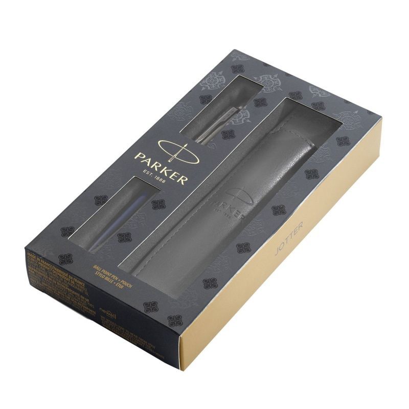

Набор Parker JOTTER 17 Royal Blue CT BP + черн.чехол в подар.уп. PXMAS17 16 332b17