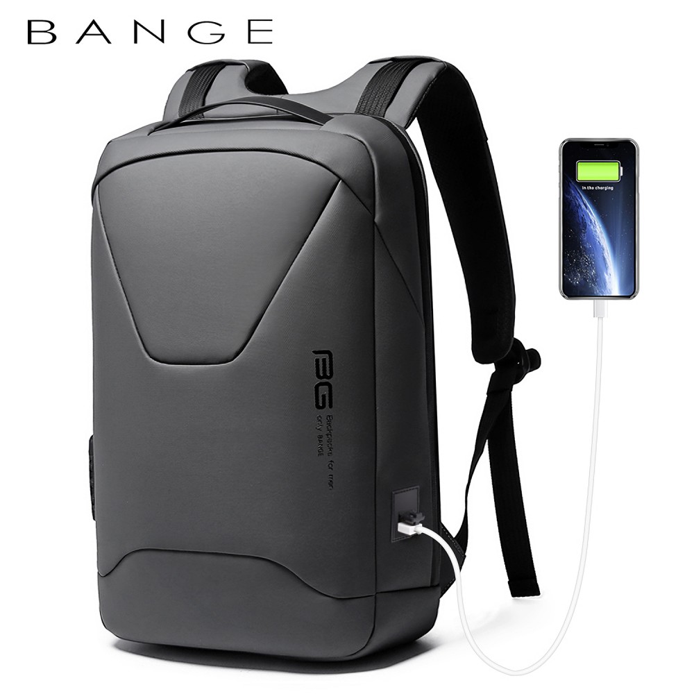 

Мужской рюкзак Bange (BGS22188 Gray) с USB Серый