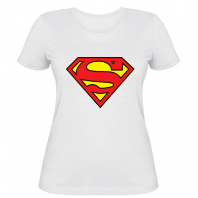 

Женская футболка Stedman Superman Symbol L Белый