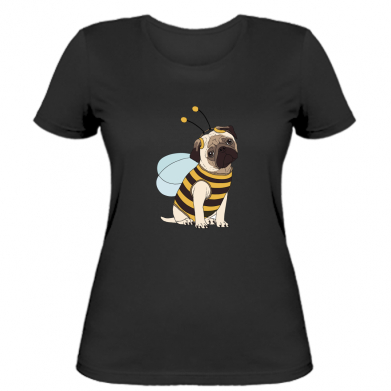 

Женская футболка Stedman Pug Bug XL Черный