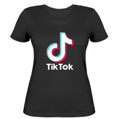 

Женская футболка Stedman Tiktok logo XL Черный