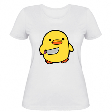 

Женская футболка Stedman Duckling With A Knife  Белый, Женская футболка Stedman Duckling With A Knife XL Белый